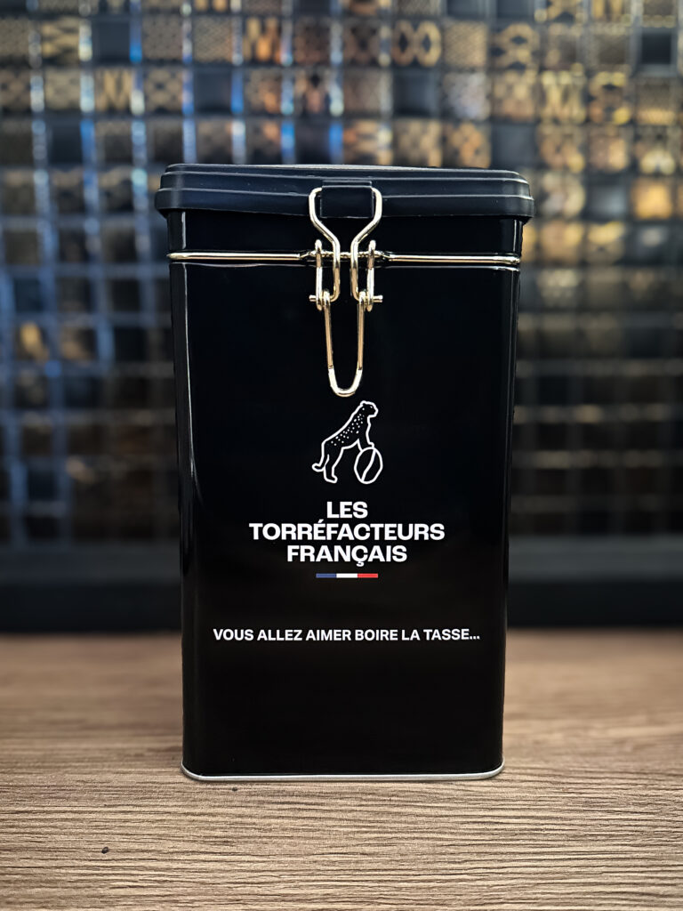 Boîte de conservation de café 