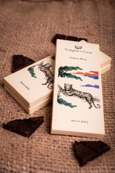 Tablette de chocolat Costa Rica comptoir du cacao