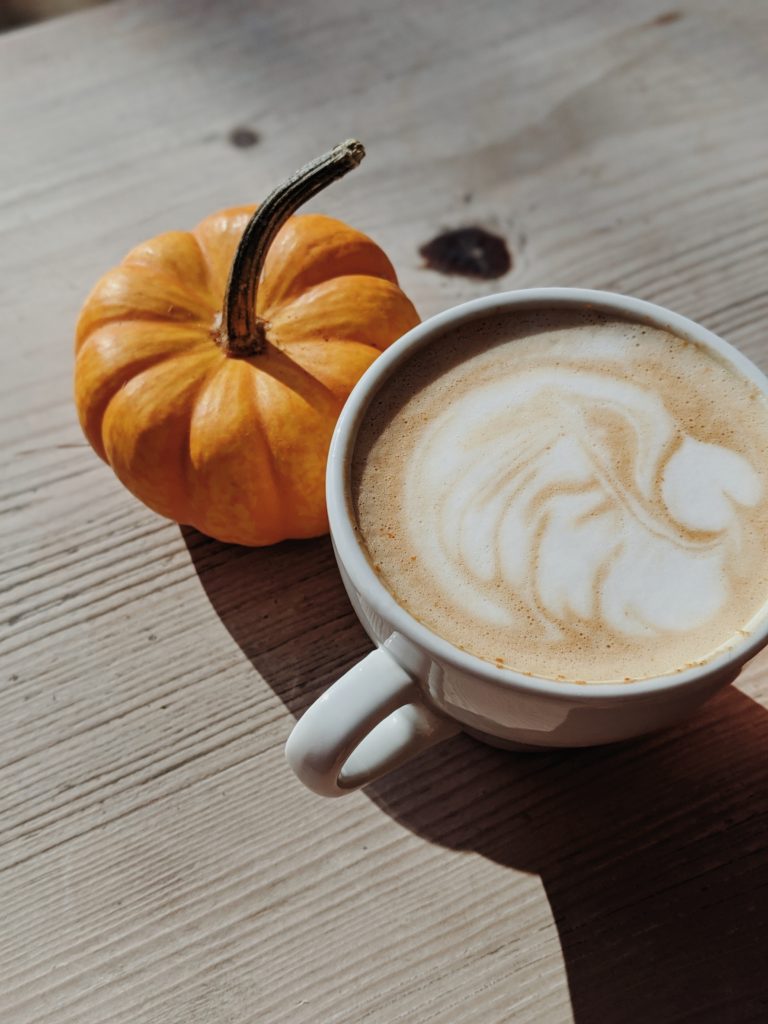 Pumpkin spice latte maison