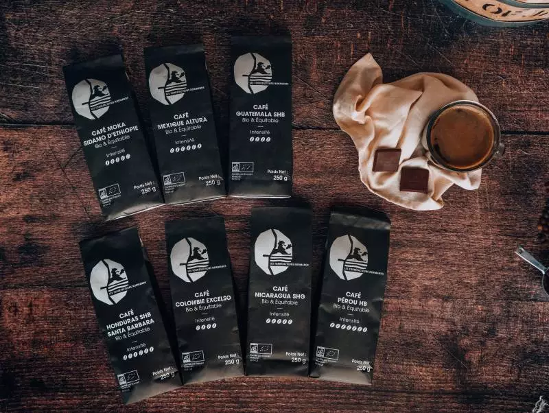 Offre sur nos 7 cafés bio et équitable