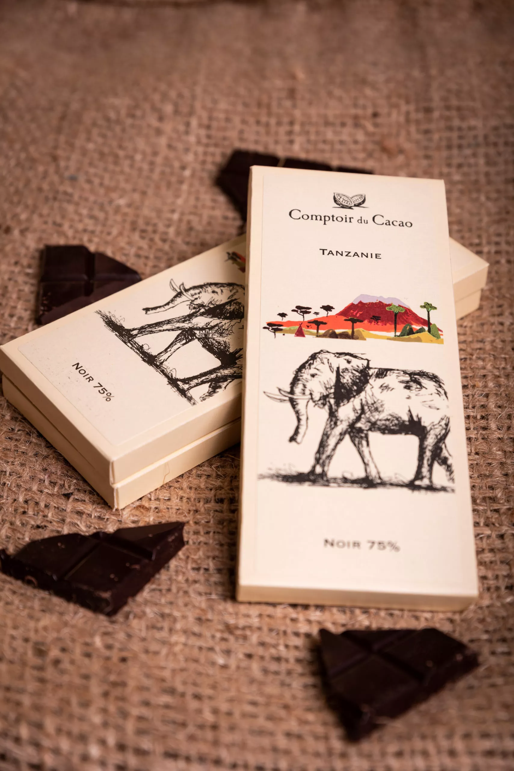 Tablette de chocolat Tanzanie Comptoir du cacao