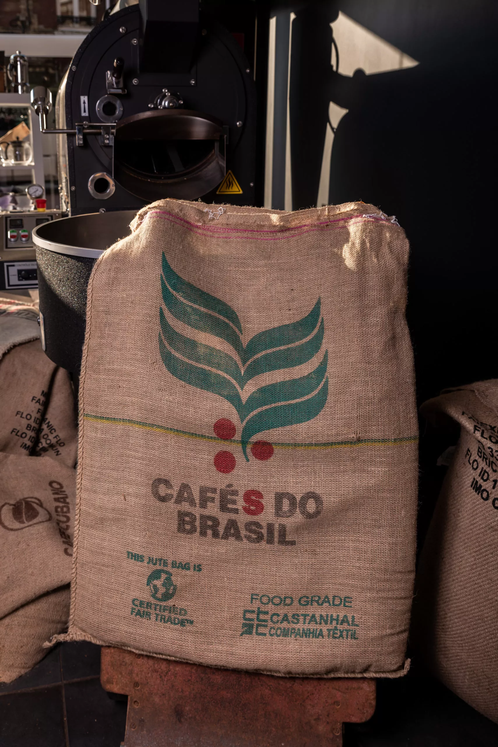 Sac à café Brazil en toile de jute