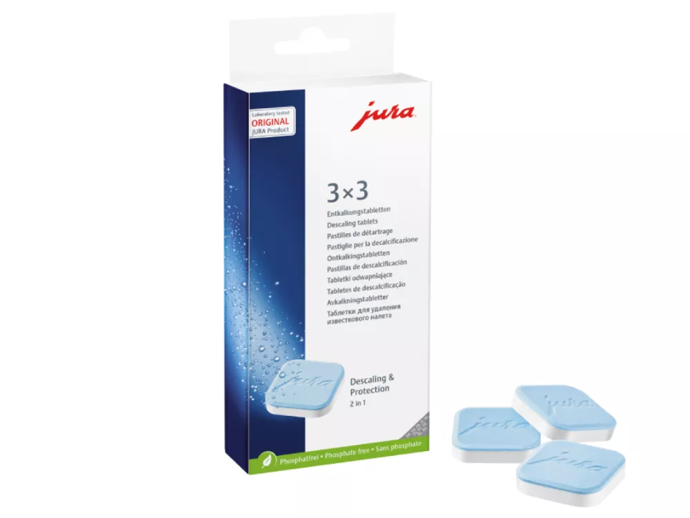 9 pastilles de détartrage Jura