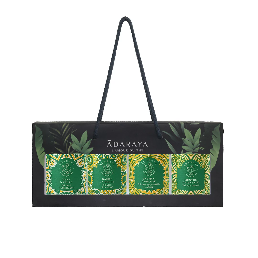 Coffret thés verts classiques
