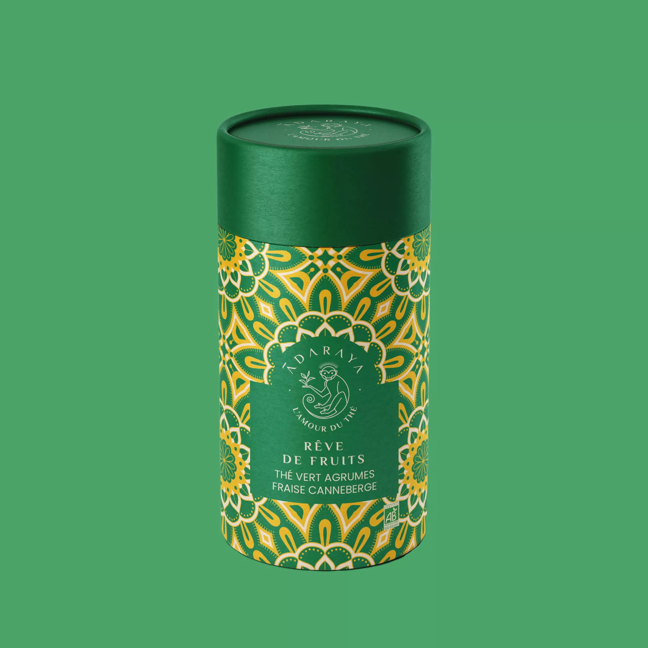 Thé vert bio Rêve de Fruits Adaraya