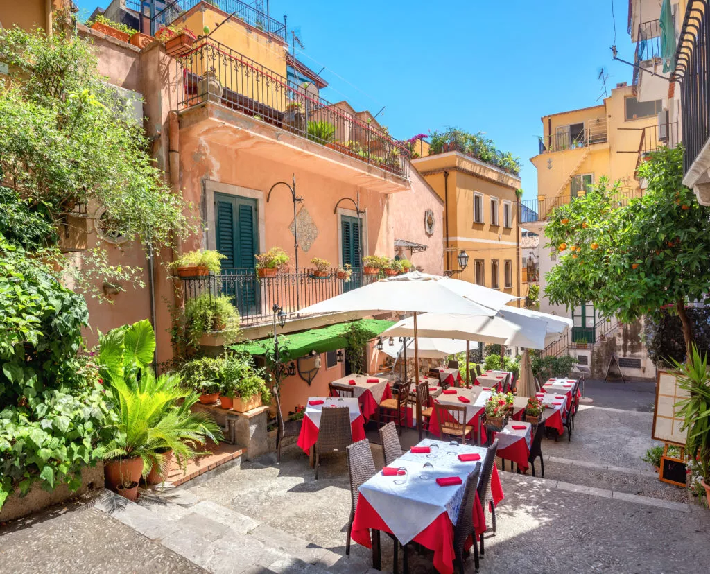 café extérieur italie