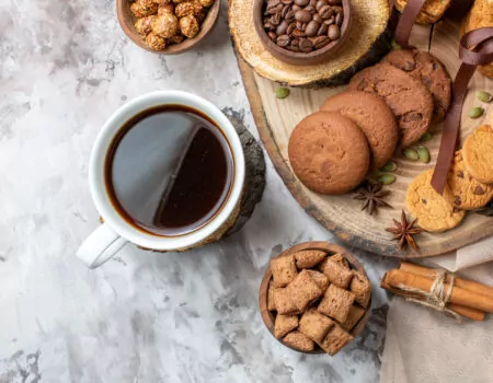 Tasse et biscuits